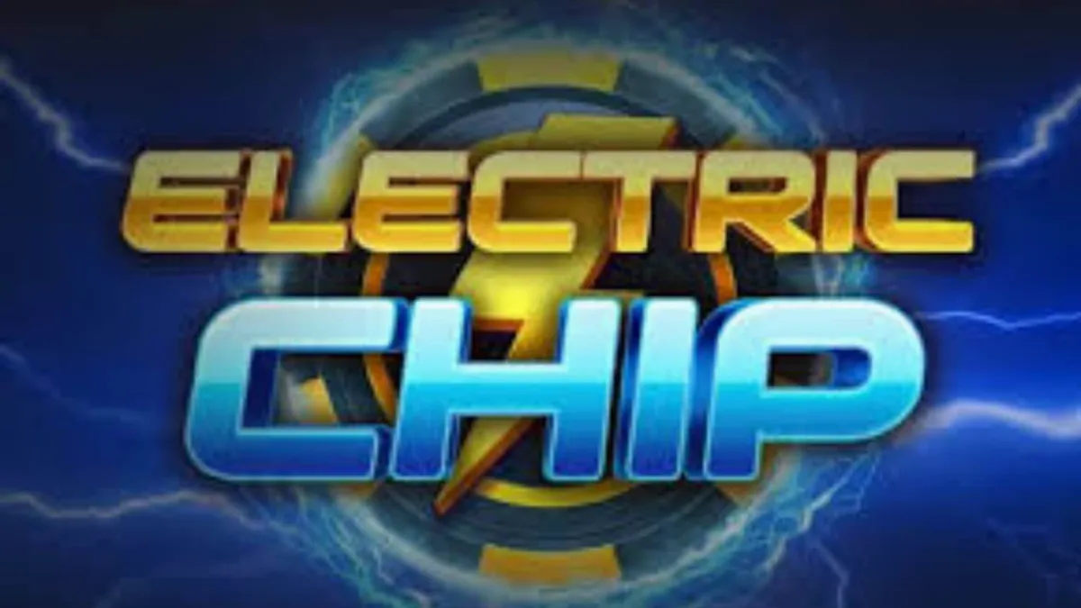 Electric Chip slot neon lightning theme